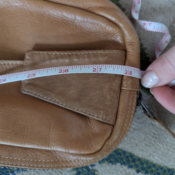 Leather Zippered Fanny Pack - Picture 2 of 10